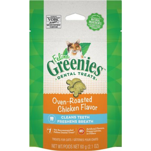Greenies - Feline Oven Roasted Chicken Flavor Adult Dental Cat Treats-Southern Agriculture