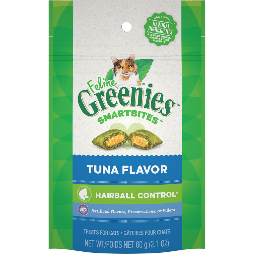 Greenies - Feline SmartBites Hairball Control Tuna Flavor Cat Treats-Southern Agriculture