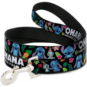 Dog Leash - Ohana Means Family, Lilo and Stich-Southern Agriculture