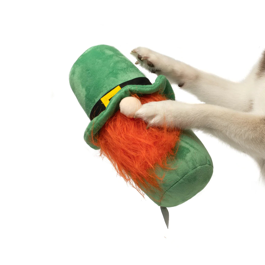 Midlee - St. Patrick's Gnome Hide-A-Ball Dog Toy
