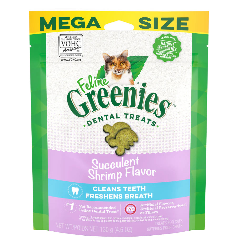 Greenies - Feline Greenies Dental Treats Succulent Shrimp